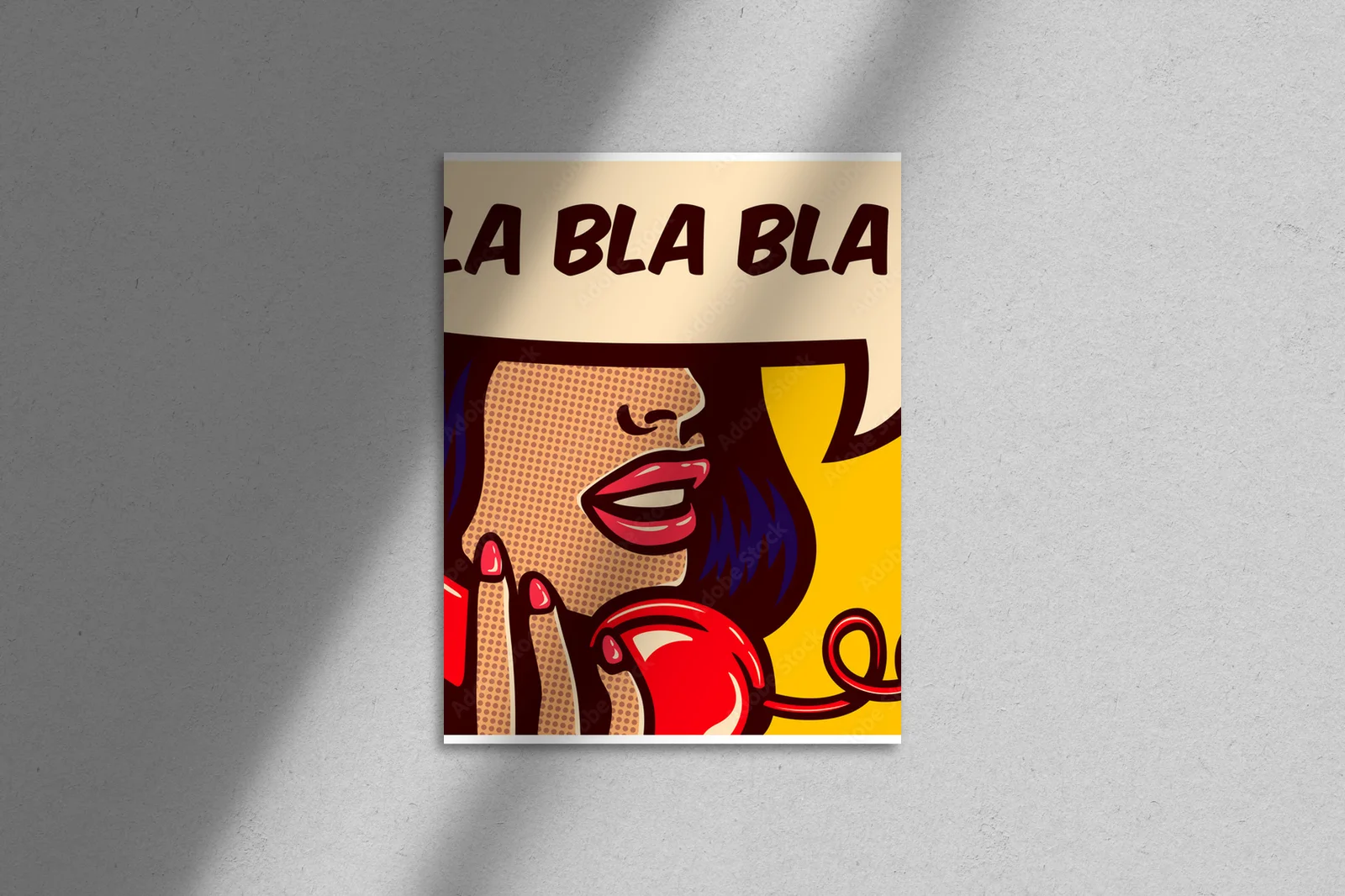 Glamour lat 60. z komiksowym uśmiechem