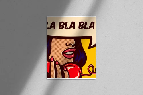 Glamour lat 60. z komiksowym uśmiechem