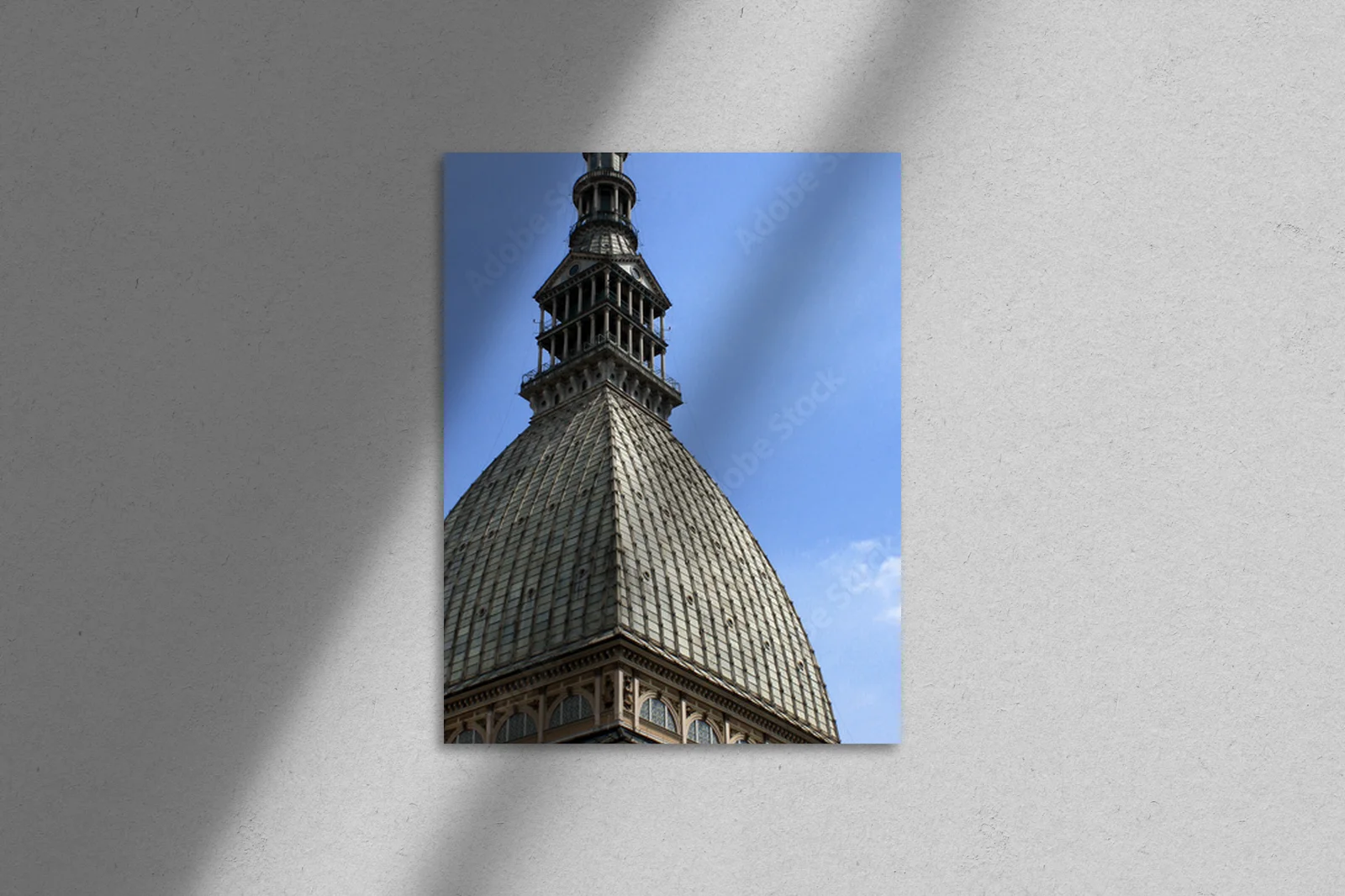 Elegancka architektura z nieba w pastelowych odcieniach