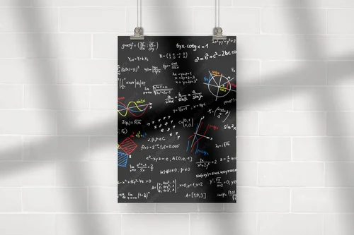 Czarne tablice pełne matematycznych szkiców