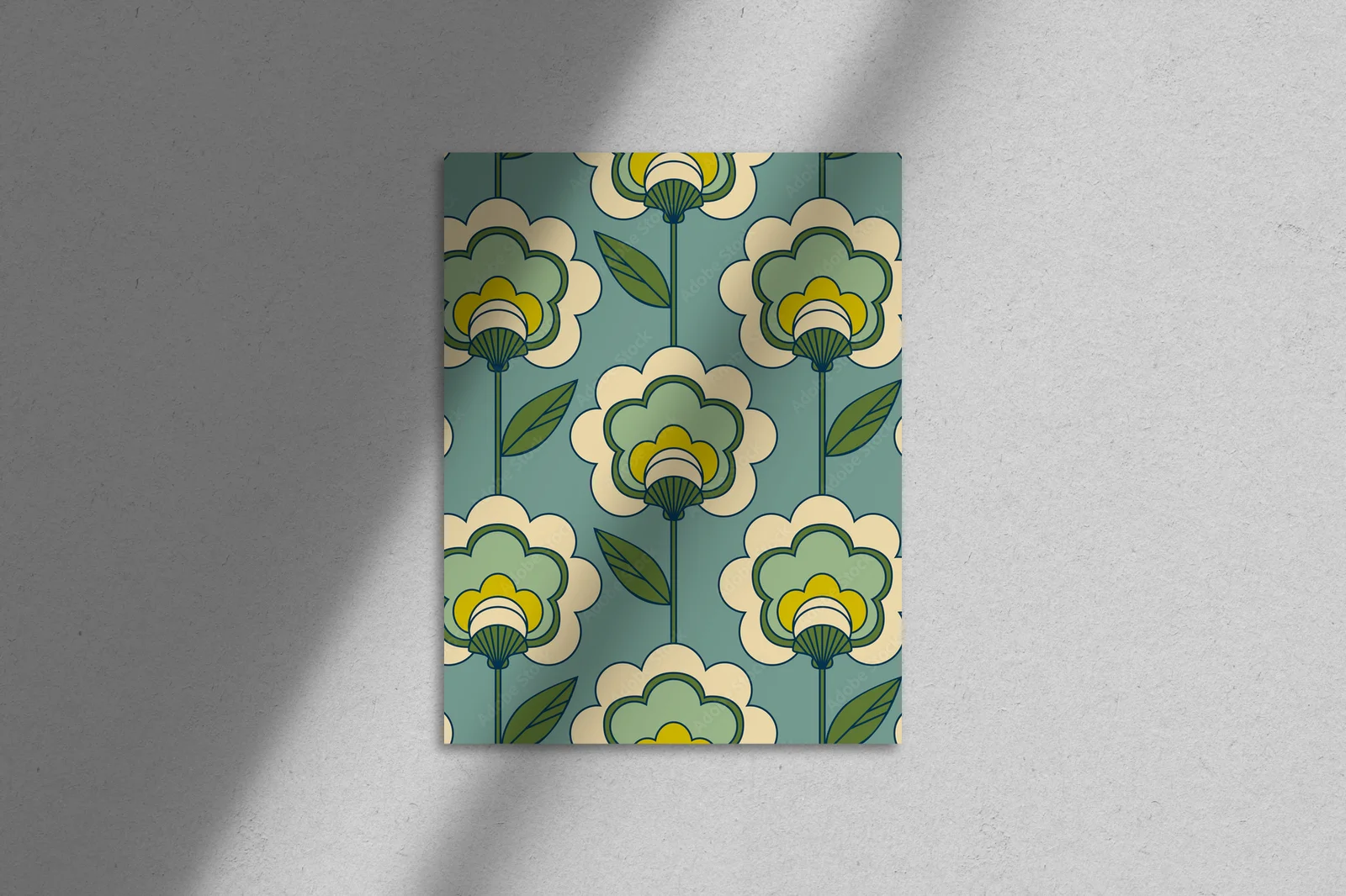 Retro florystyczna harmonia w stonowanych odcieniach