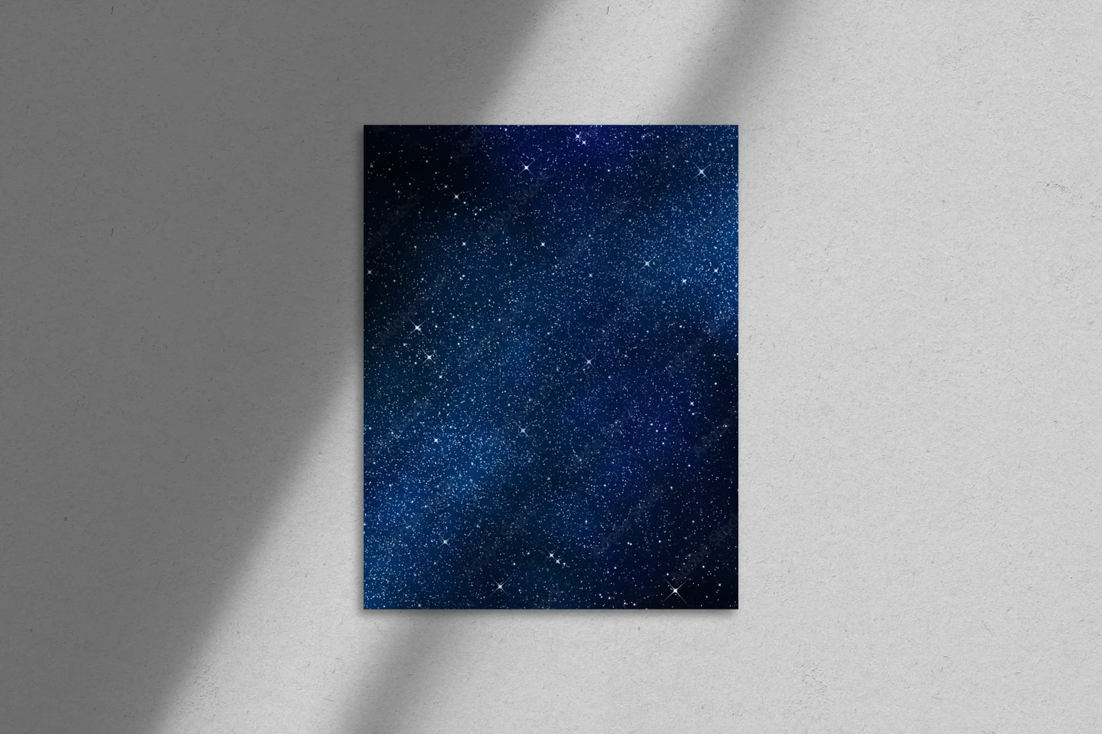 Gwiezdna wędrówka w nocnym niebie