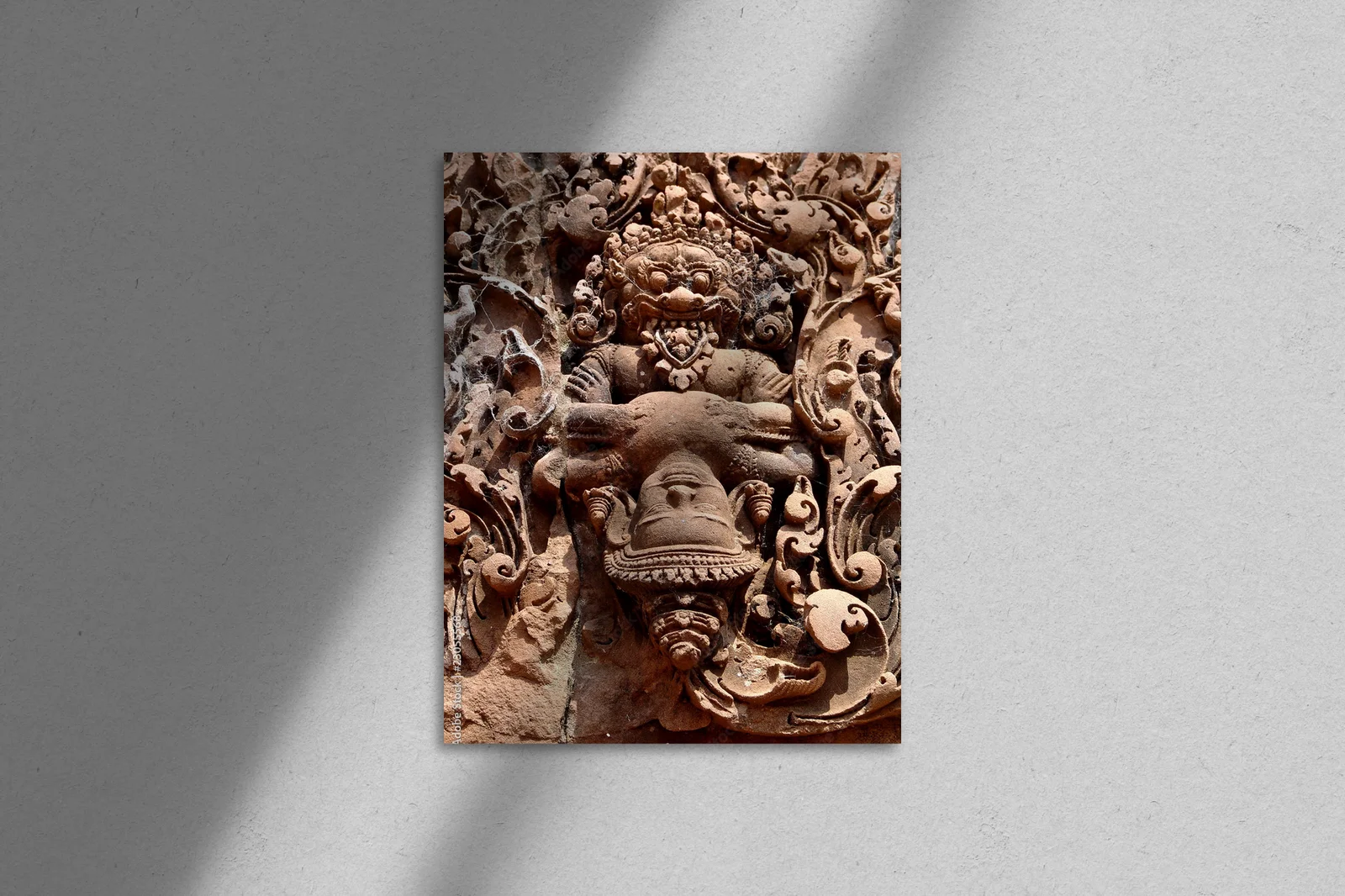 Harmonia czerwieni: tajemnice świątyni Angkor Wat