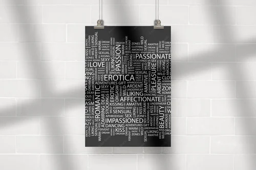 Mroczna erotyka w monochromatycznej elegancji
