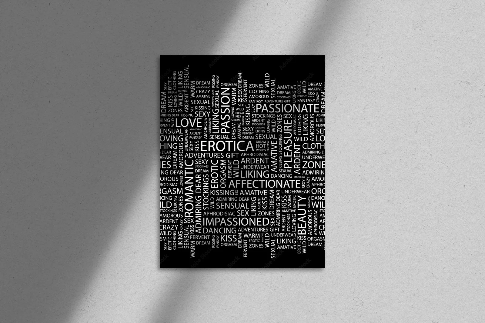 Mroczna erotyka w monochromatycznej elegancji