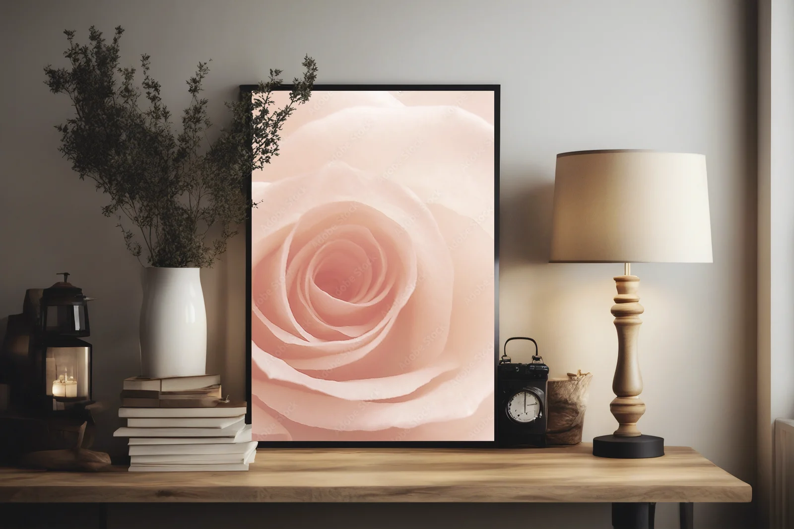 Elegancka harmonia pastelowych róż