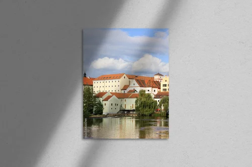 Kolorowe, średniowieczne miasteczko Pisek