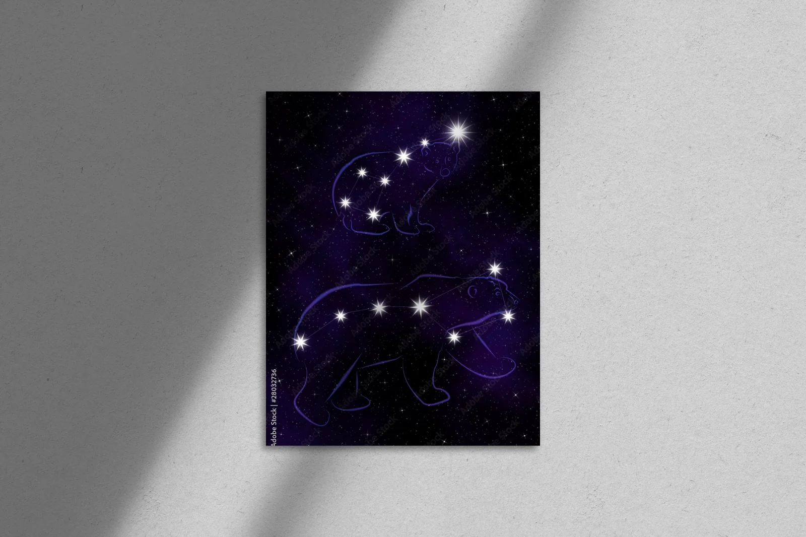Ursa Major i Ursa Minor: gwiezdny taniec w nocy