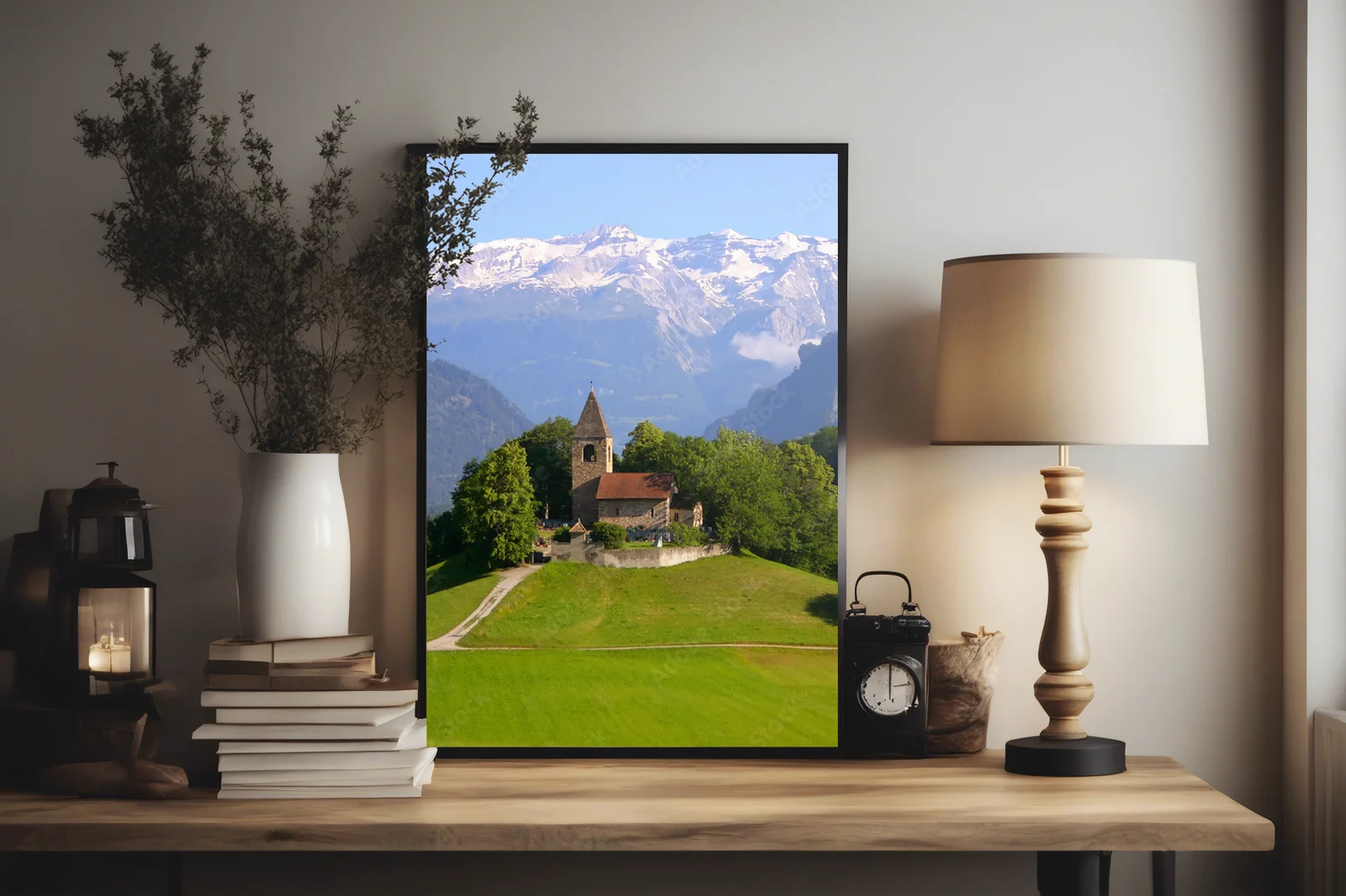 Zachwycająca architektura w alpejskiej scenerii