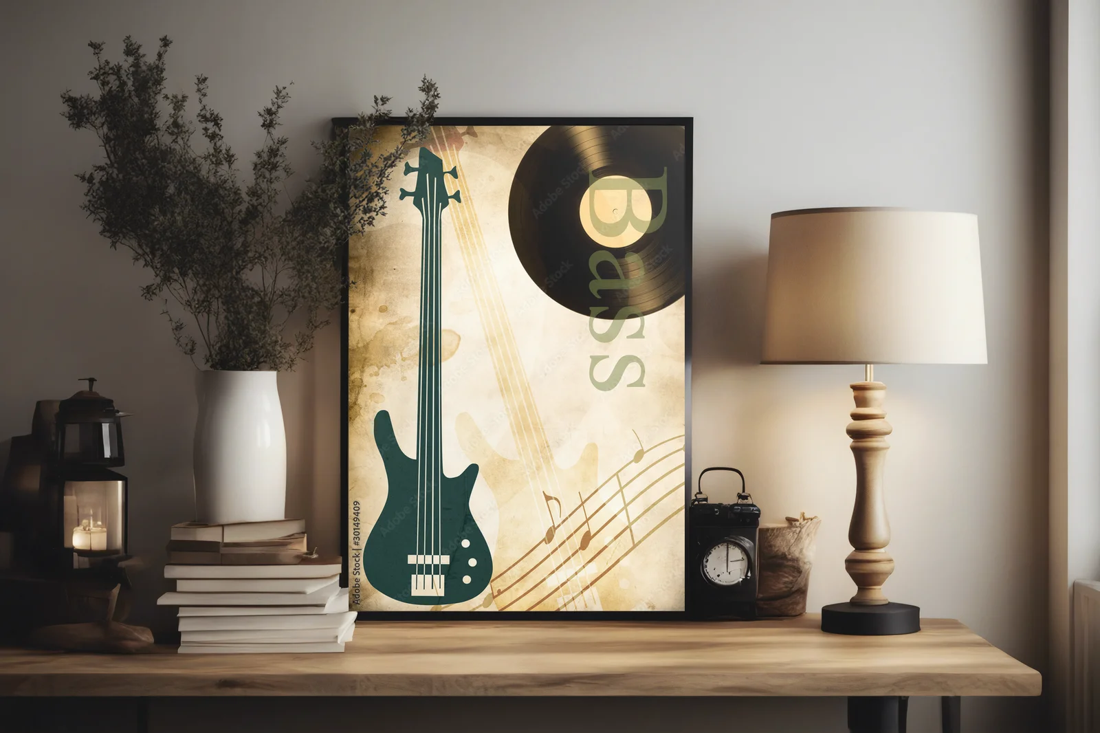 Muzyczne inspiracje w głębokich odcieniach czerni