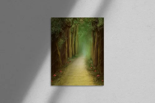 Misty ścieżki magicznego lasu