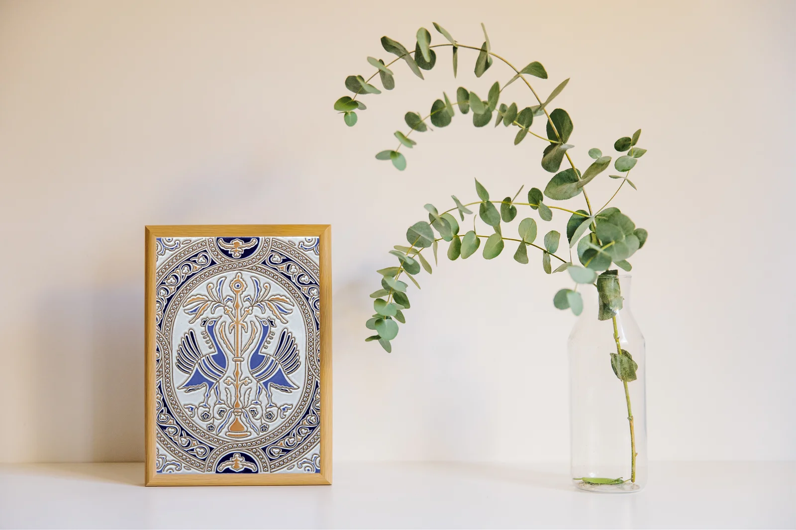 Elegancka harmonia pasteli w azulejo