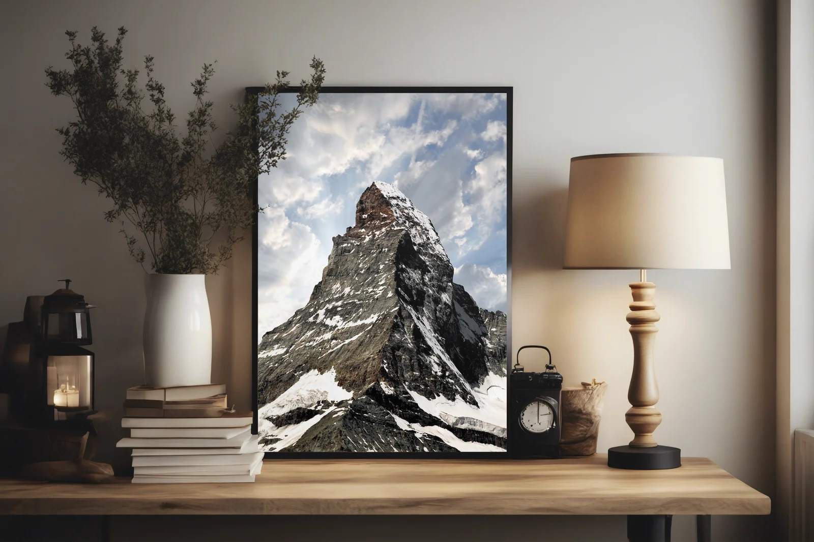 Zjawiskowy szczyt Matterhorn w malowniczej scenerii