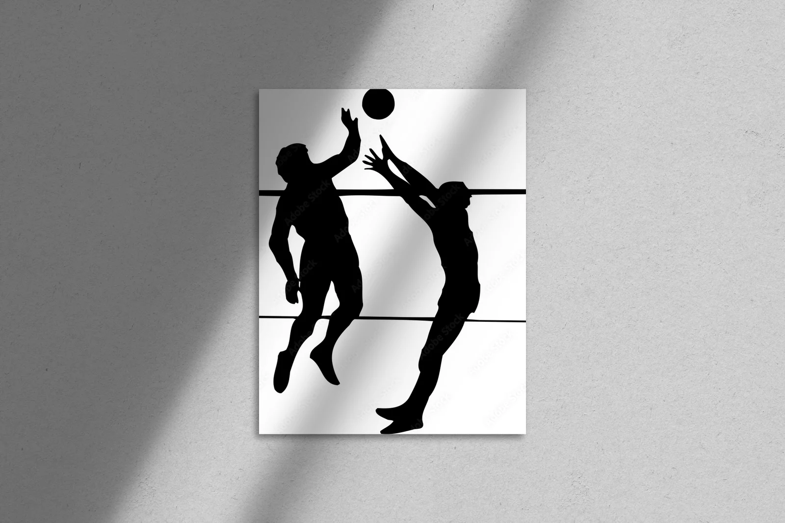 Dynamiczne sylwetki sportowców w akcji