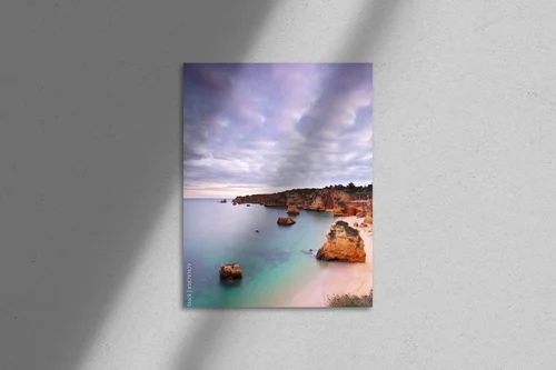 Urokliwy pejzaż Algarve w delikatnych odcieniach