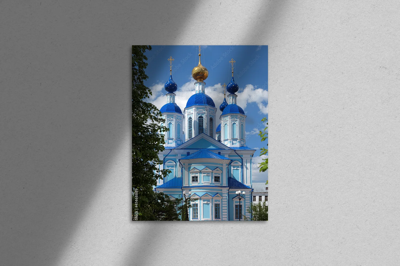 Inspirująca architektura w odcieniach nieba