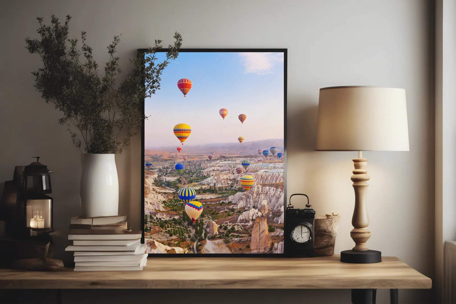 Kolorowe balony nad bajkową Kapadocją