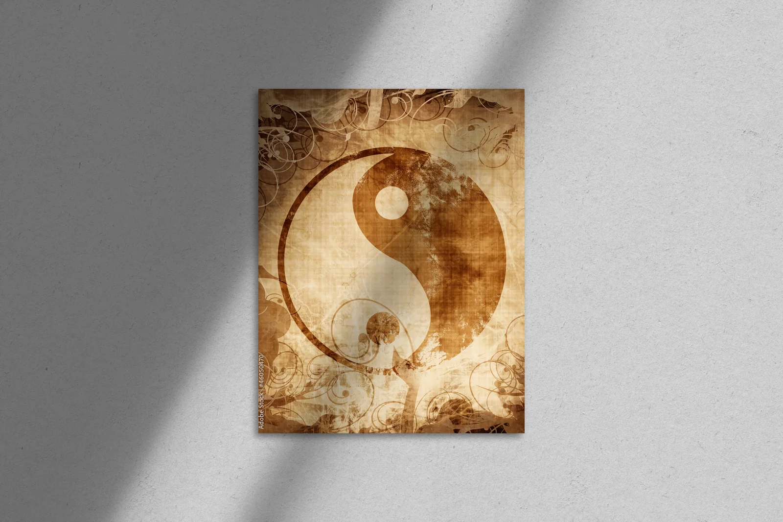 Harmonia w lśniących odcieniach yin yang