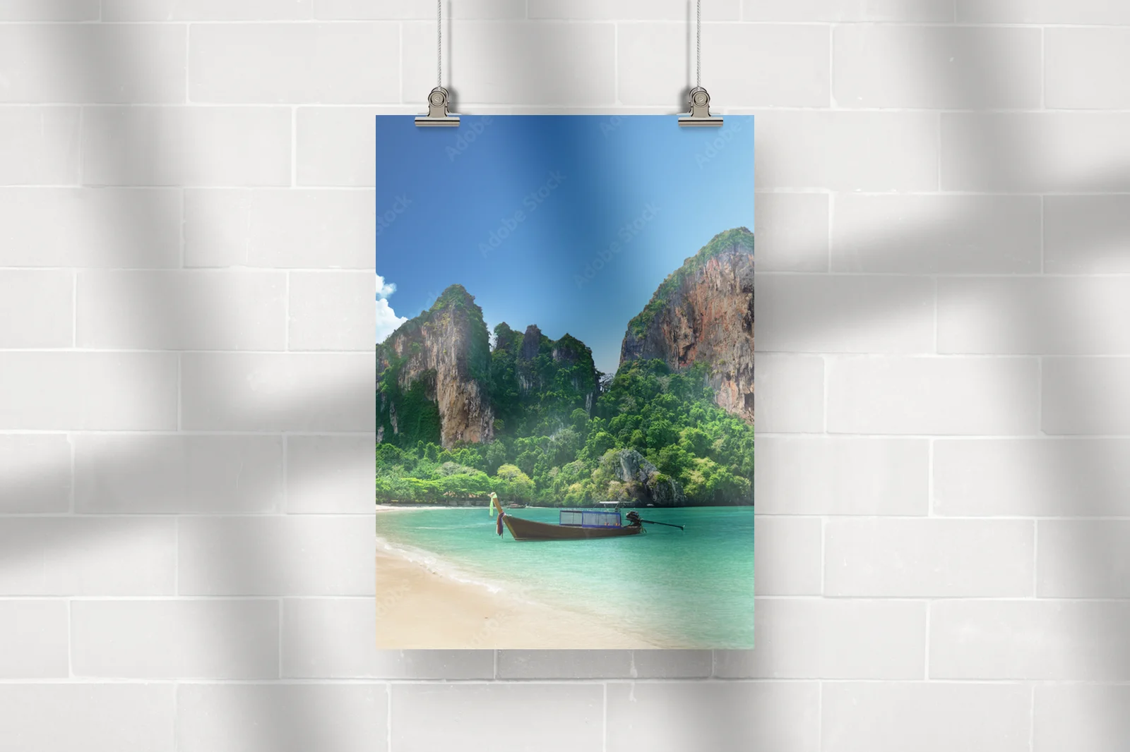 Tropikalny raj na plaży Railay w Tajlandii