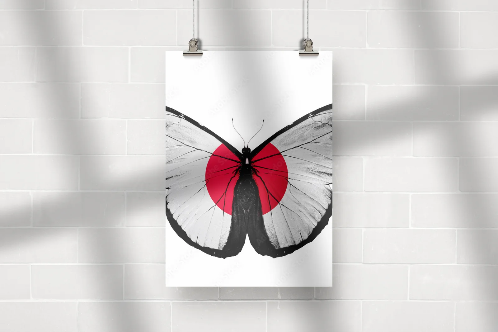 Witać wiosnę: Motyl w kolorach Japonii