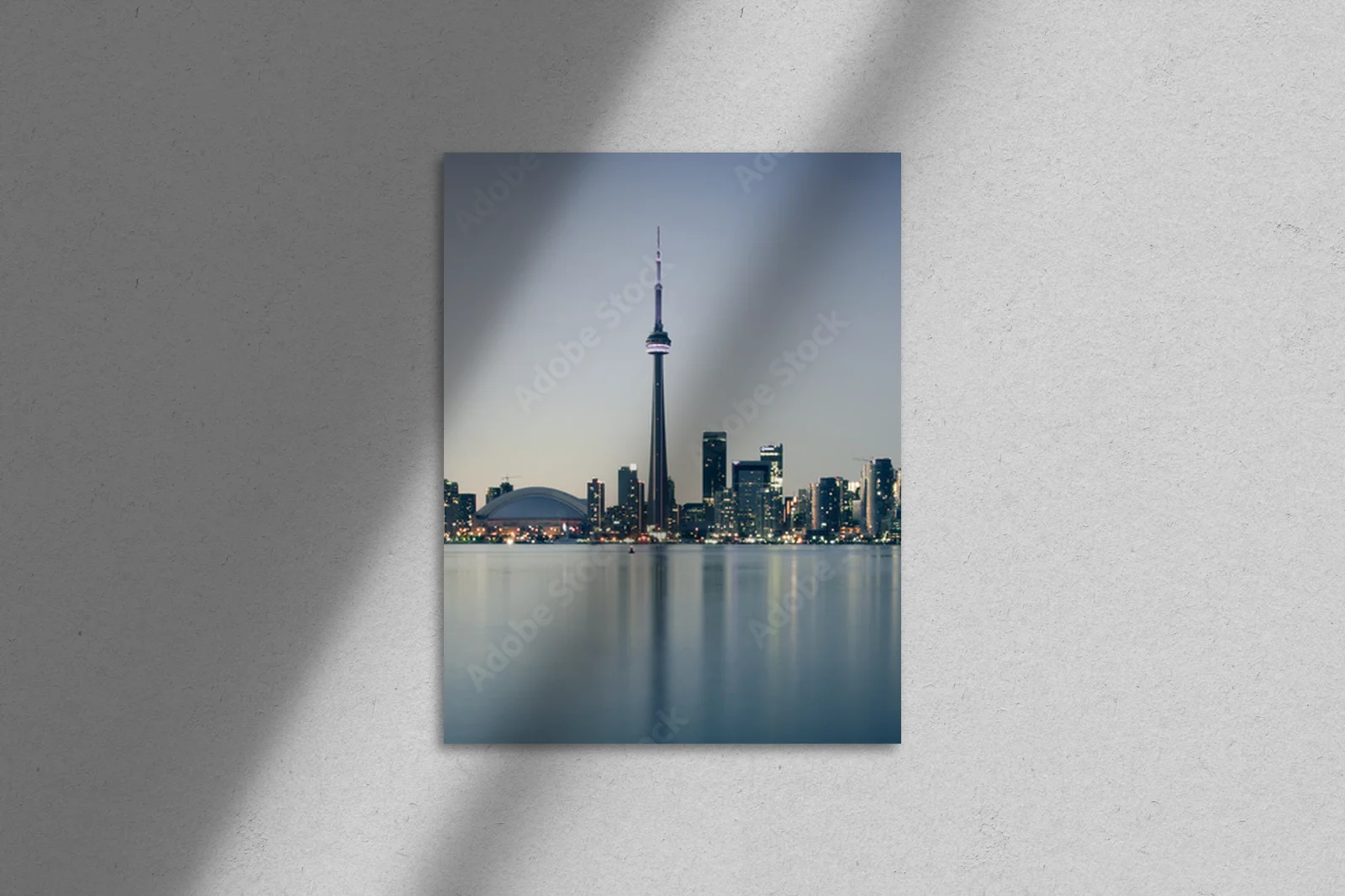 Zachwycająca panorama Toronto o zmierzchu