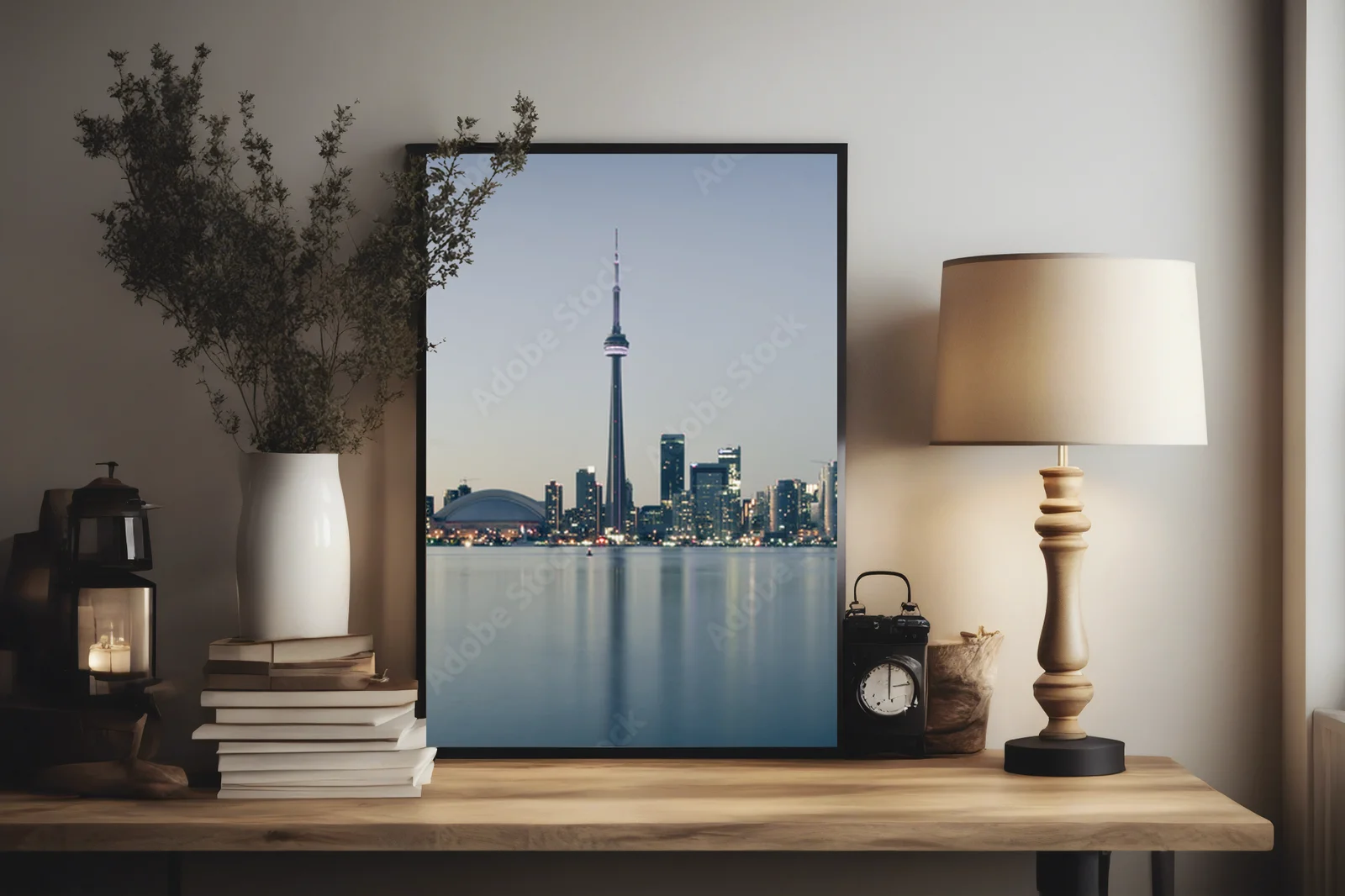 Zachwycająca panorama Toronto o zmierzchu