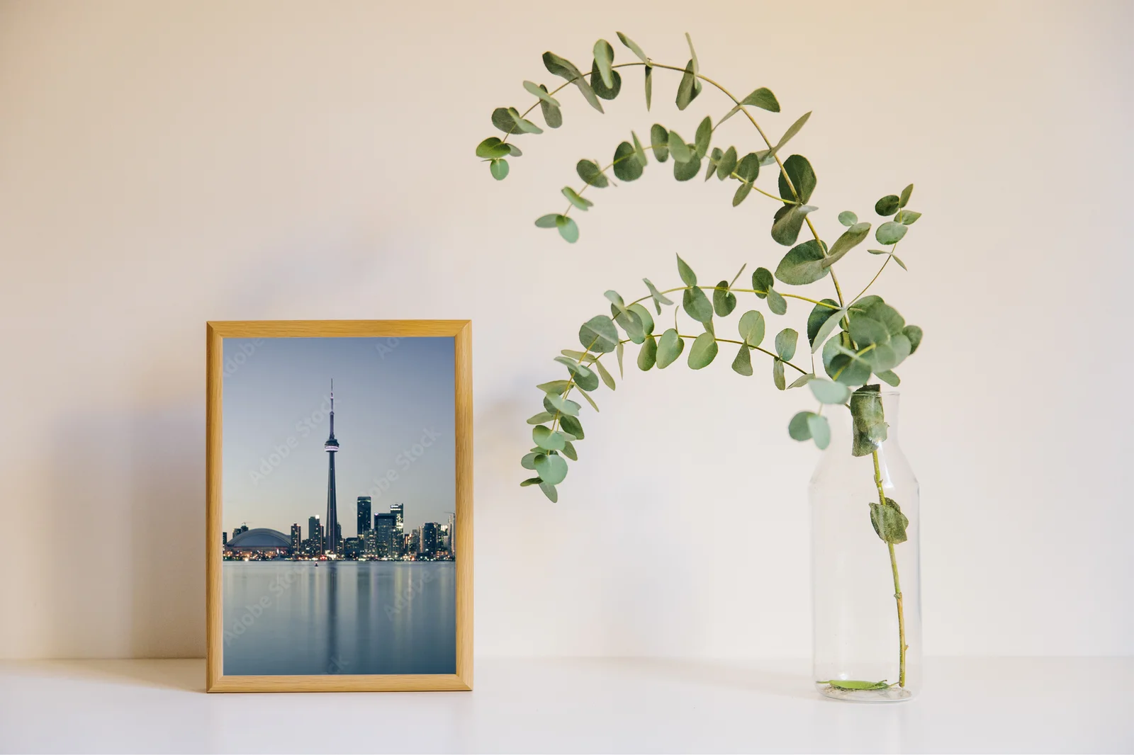 Zachwycająca panorama Toronto o zmierzchu