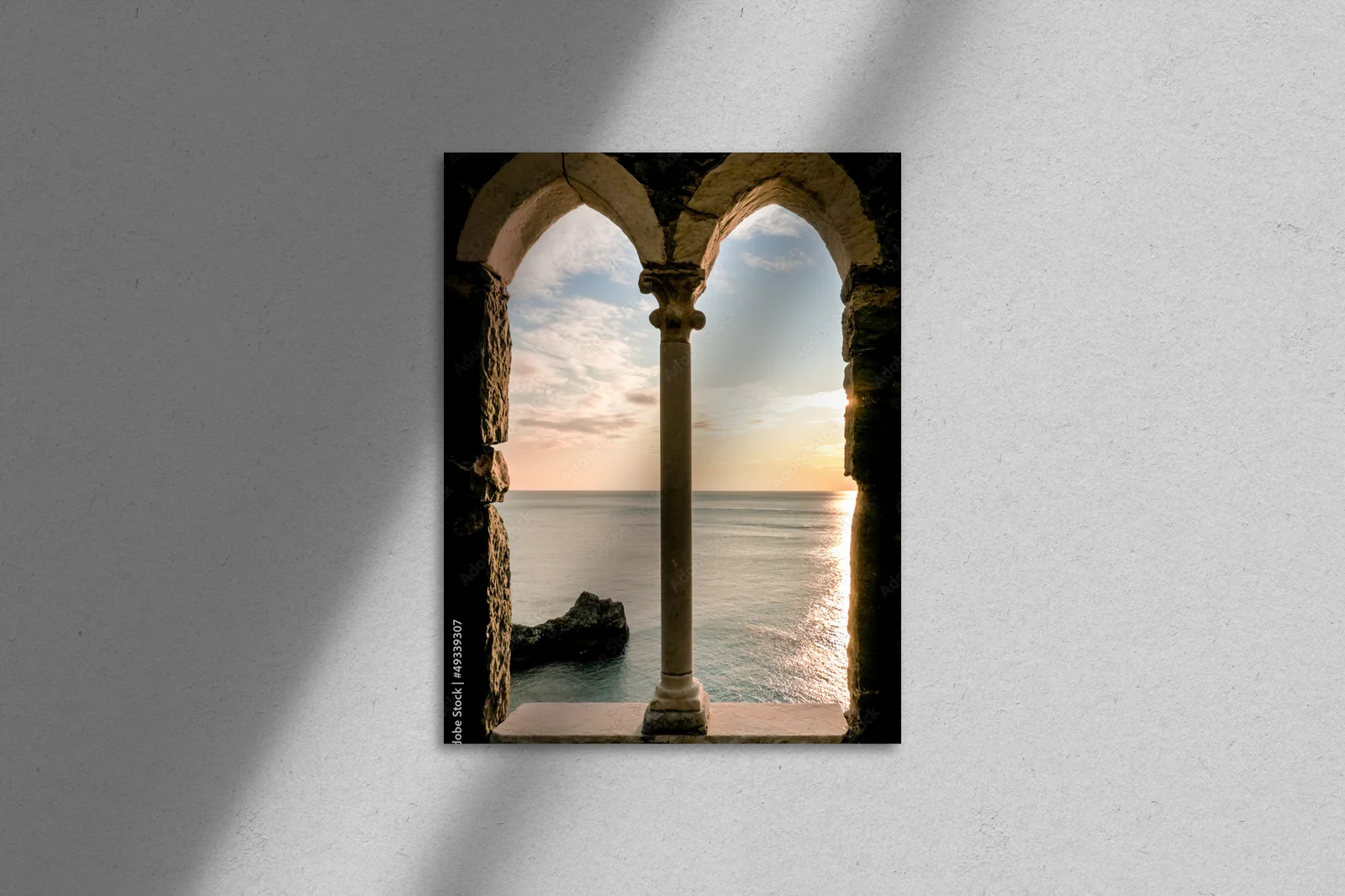 Misterne pejzaże Portovenere o zmierzchu