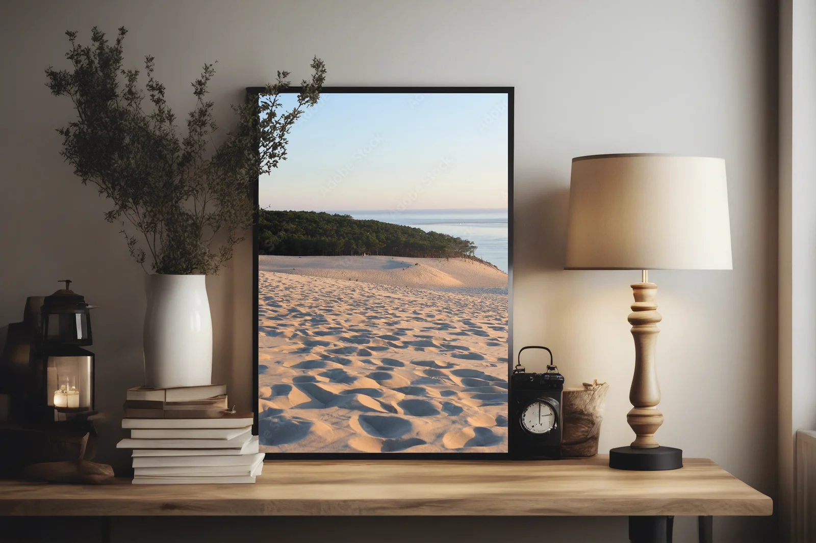 Aksamitne Błękity Natury w Dune du Pyla