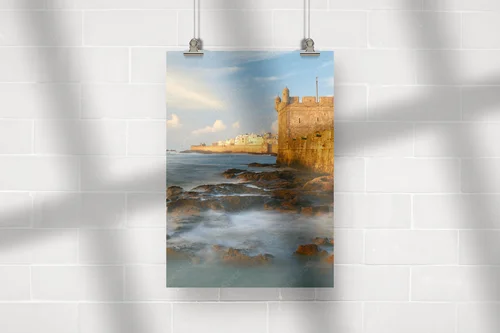 Zachwycająca forteca Essaouira nad brzegiem oceanu