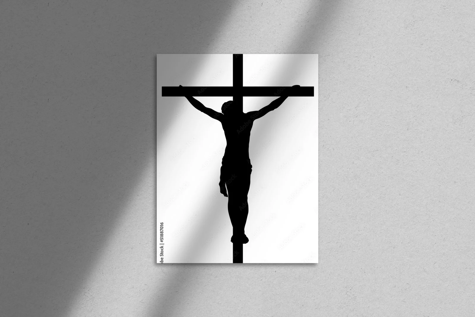 Misterne sylwetki w bieli i czerni - symbol ducha