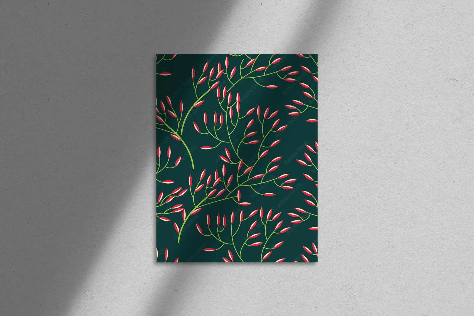 Floralna aranżacja w głębokich, leśnych barwach