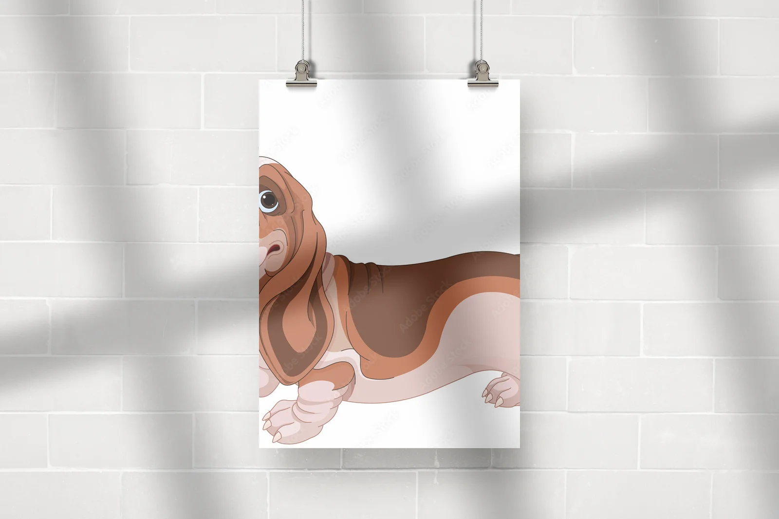 Radosny Basset Hound: przyjaciel na czterech łapach