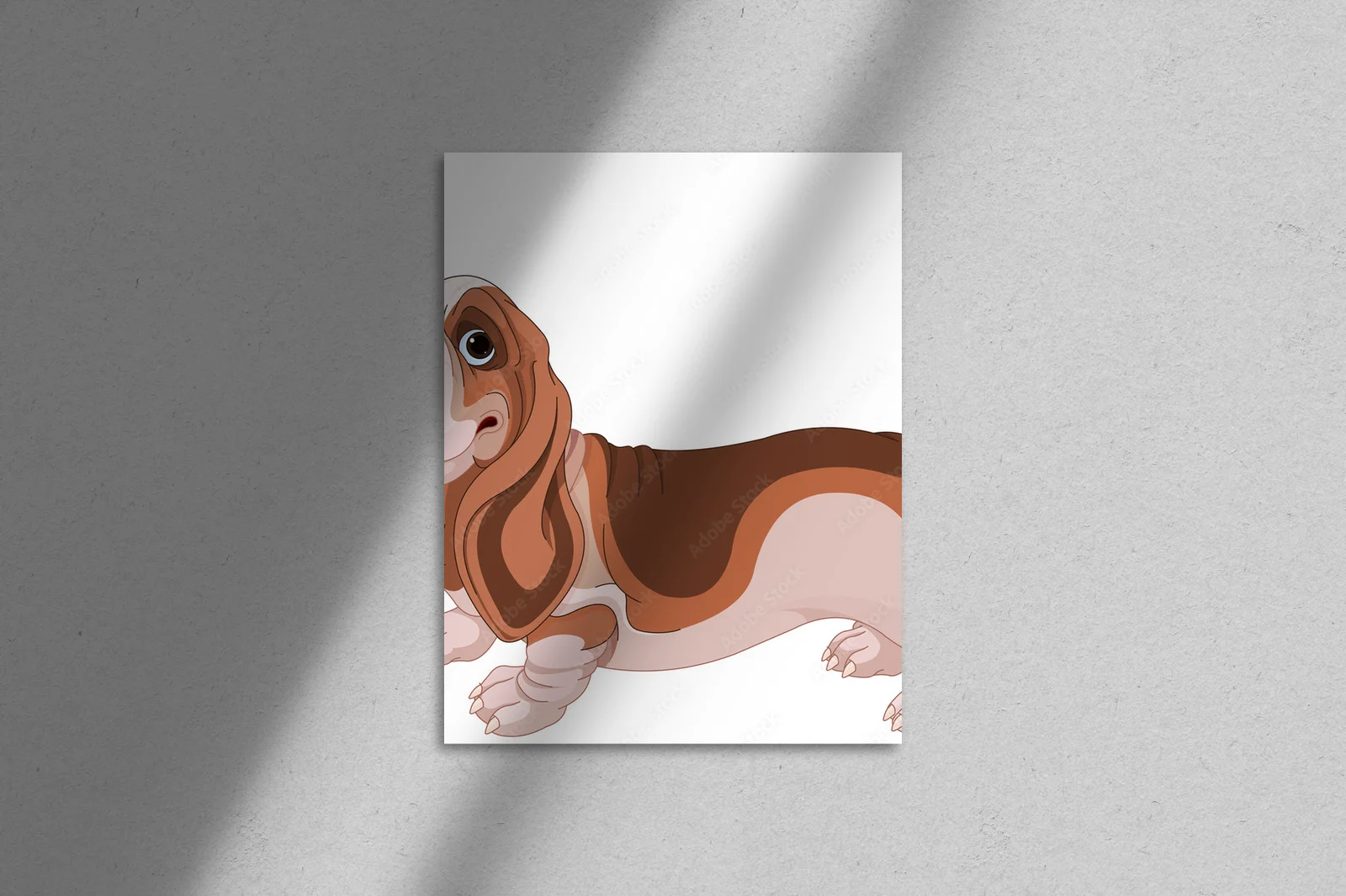 Radosny Basset Hound: przyjaciel na czterech łapach