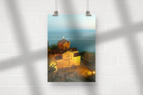 Zachwycająca architektura przy jeziorze Ohrid