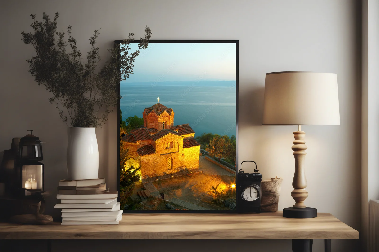 Zachwycająca architektura przy jeziorze Ohrid