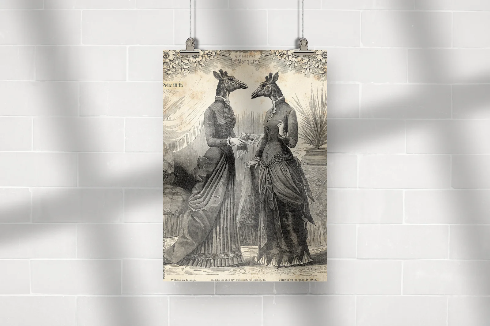 Elegancka rozgrywka surrealizmu w ciemnych barwach