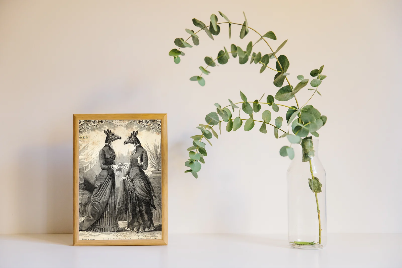 Elegancka rozgrywka surrealizmu w ciemnych barwach