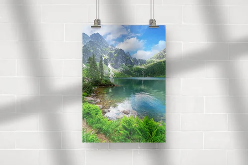 Magiczne jezioro Eye of the Sea w Tatrach