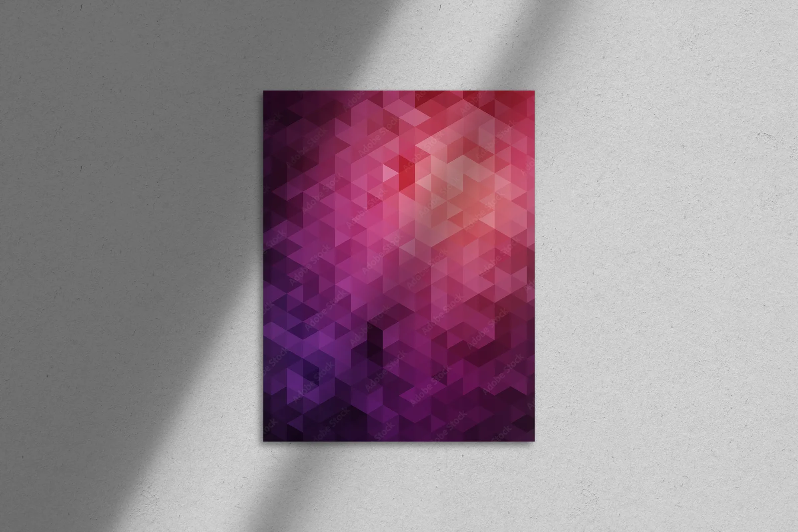 Futurystyczne kompozycje w purpurowych odcieniach