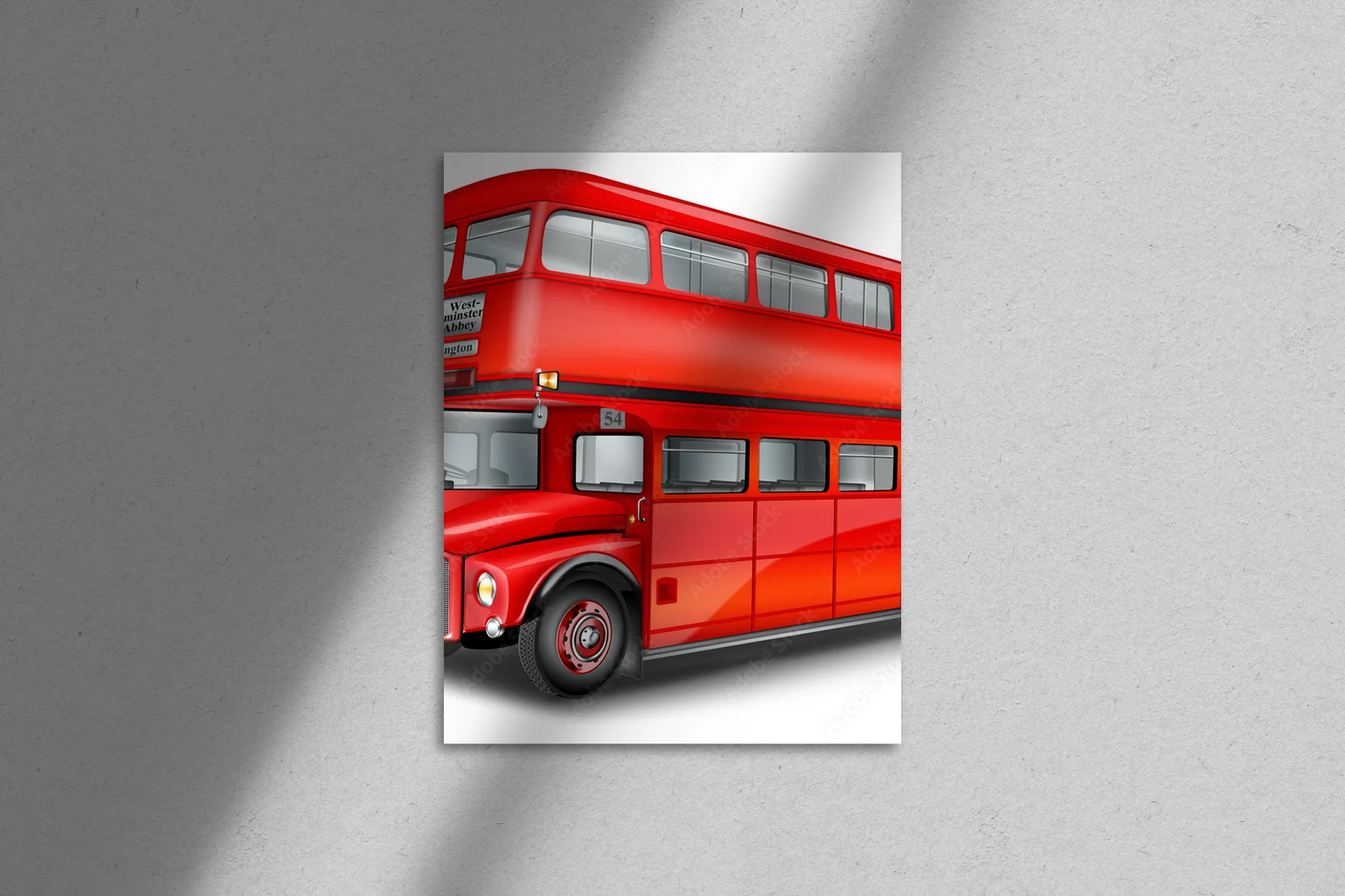 Czerwony dwupoziomowy autobus - podróż w stylu