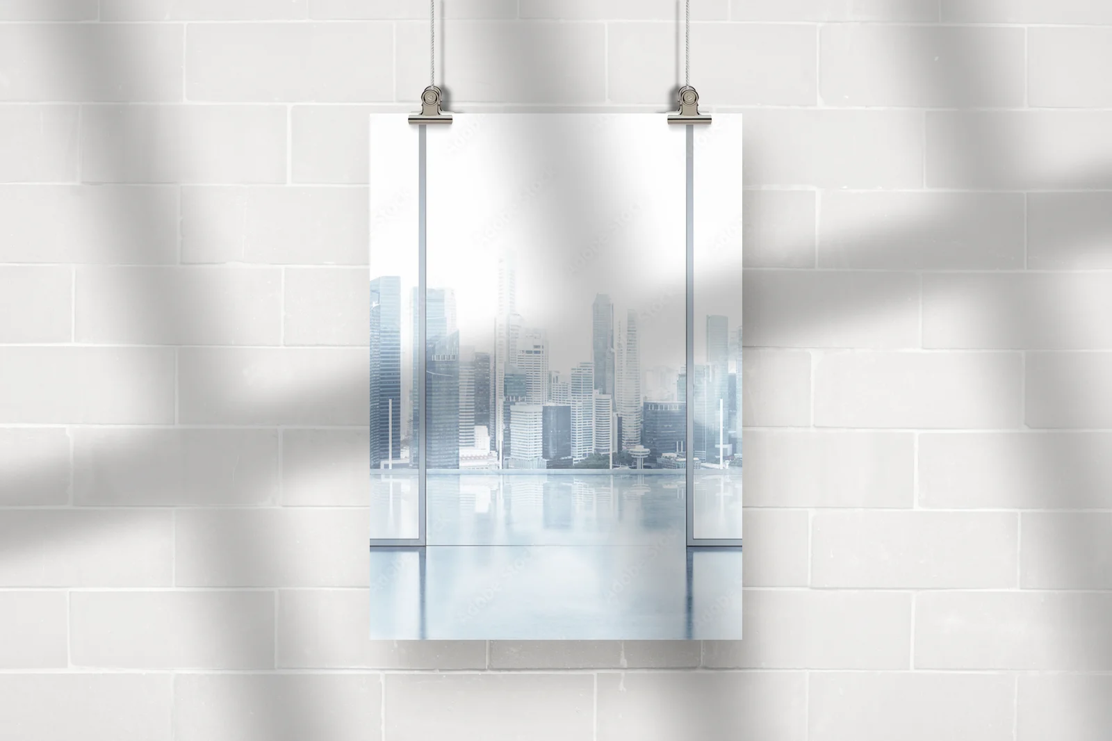 Nowoczesny biurowy design z przestronnym balkonem