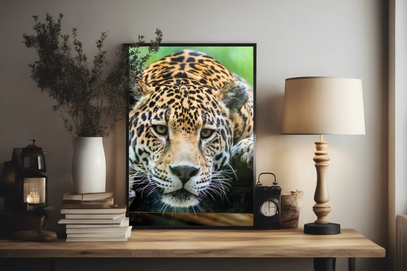 Kuszący portret jaguara w leśnej głuszy