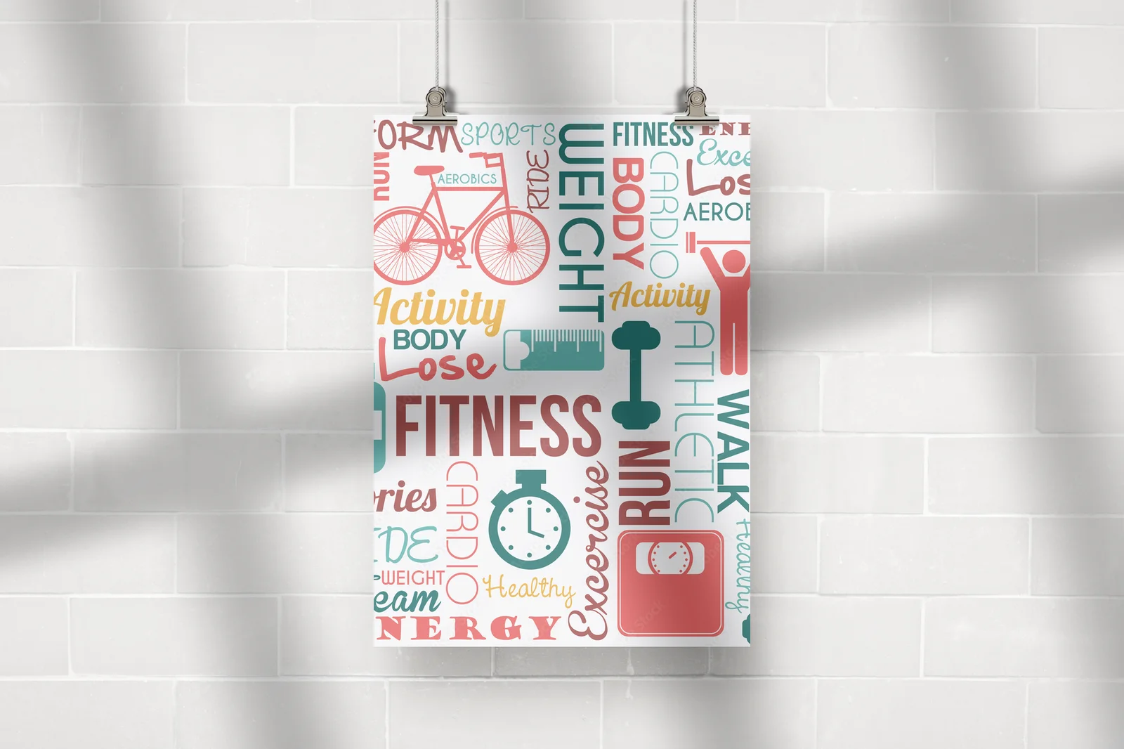 Energia stylu fitnessu w subtelnych tonach