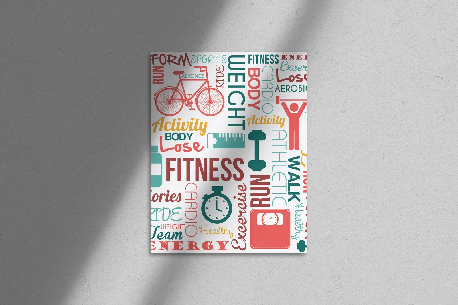 Energia stylu fitnessu w subtelnych tonach