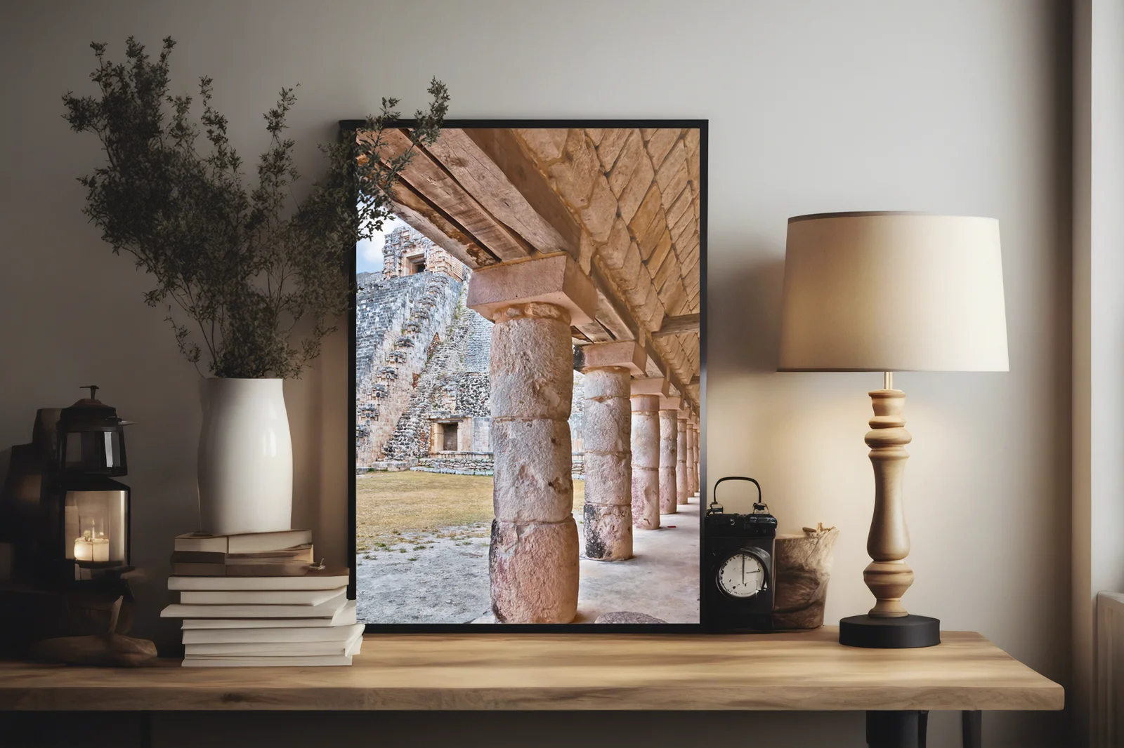 Urok starożytnego miasta Uxmal w Yucatánie
