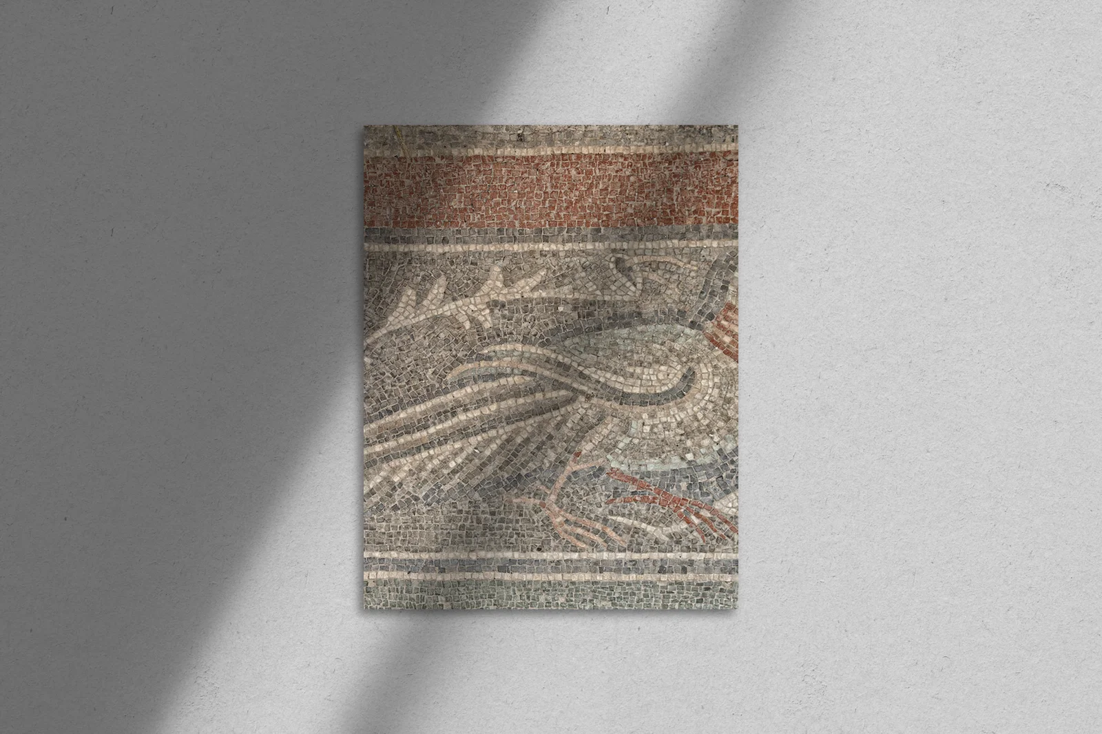 Rzymska mozaika – elegancja w szaro-brownych tonach