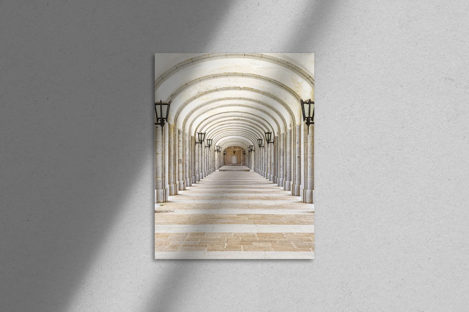 Elegancka architektura w Valle de los Caídos