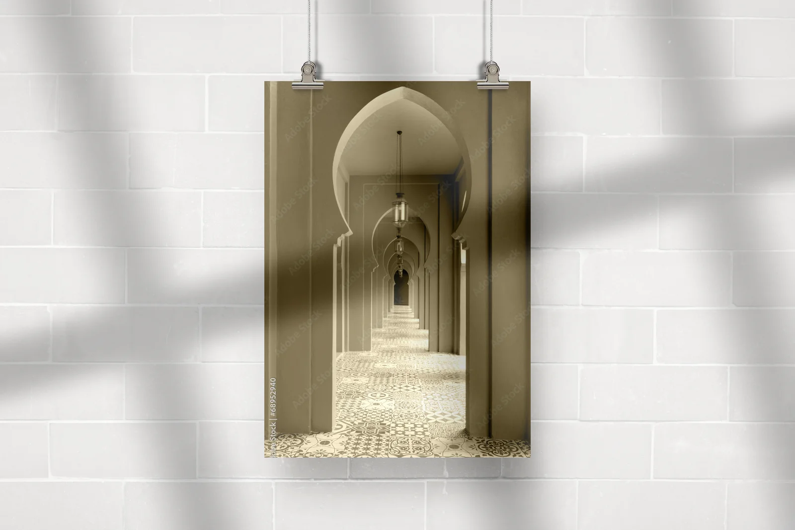 Elegancki arabski styl w harmonijnych odcieniach