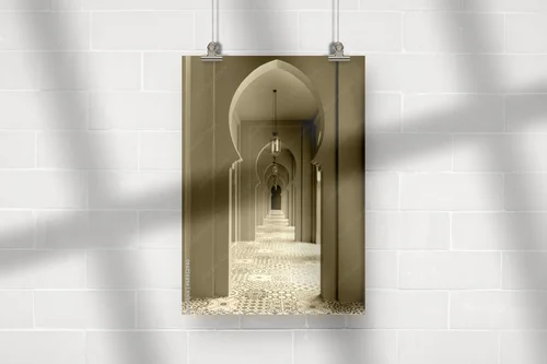 Elegancki arabski styl w harmonijnych odcieniach